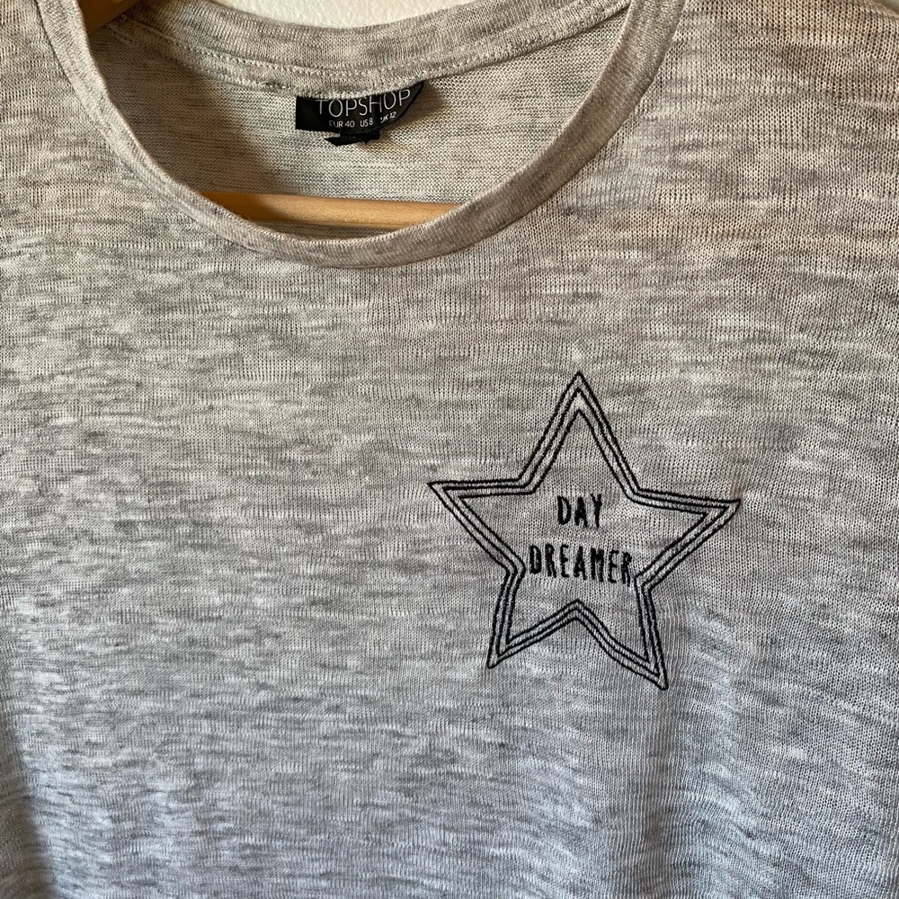 Day dreamer semi sheer crop